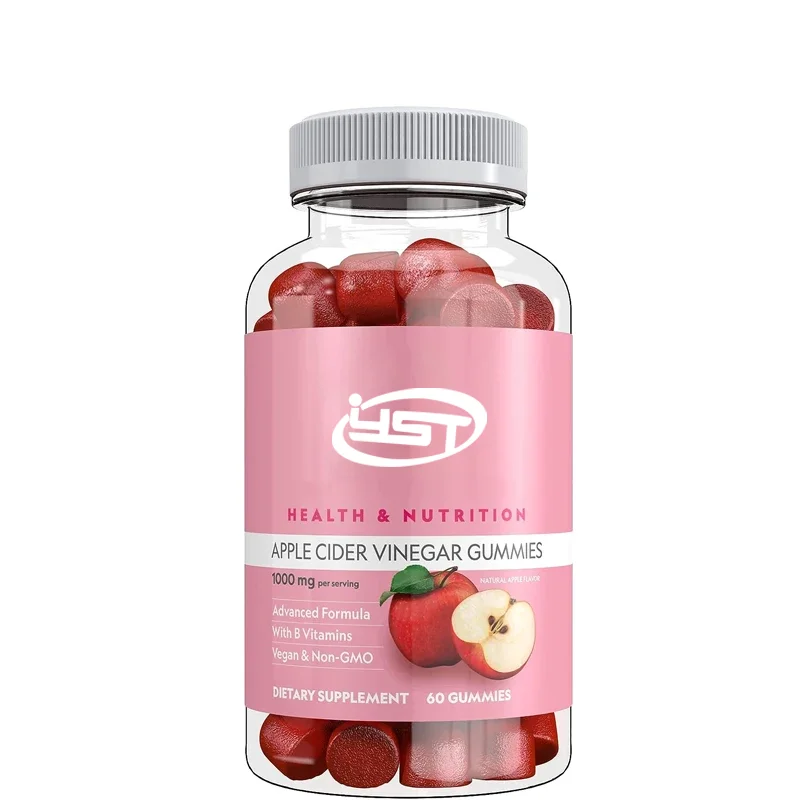 

Flat belly apple cider vinegar gummies - support intestinal health - contain apples, beetroot, vitamin B9, vitamin B12