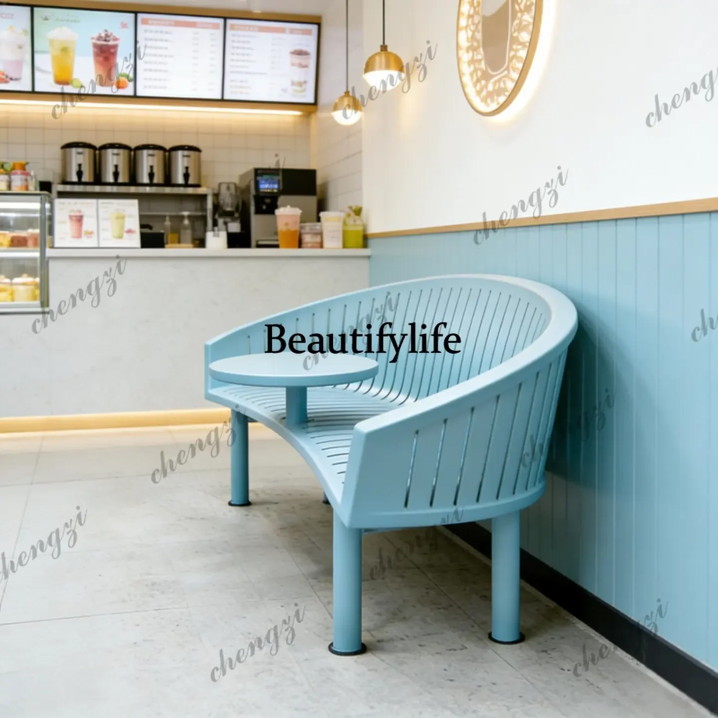 A4567 Outdoor Cafe Lounge Chair Outdoor Indoor and Outdoor Swing Creative Design Commercial Street Partition