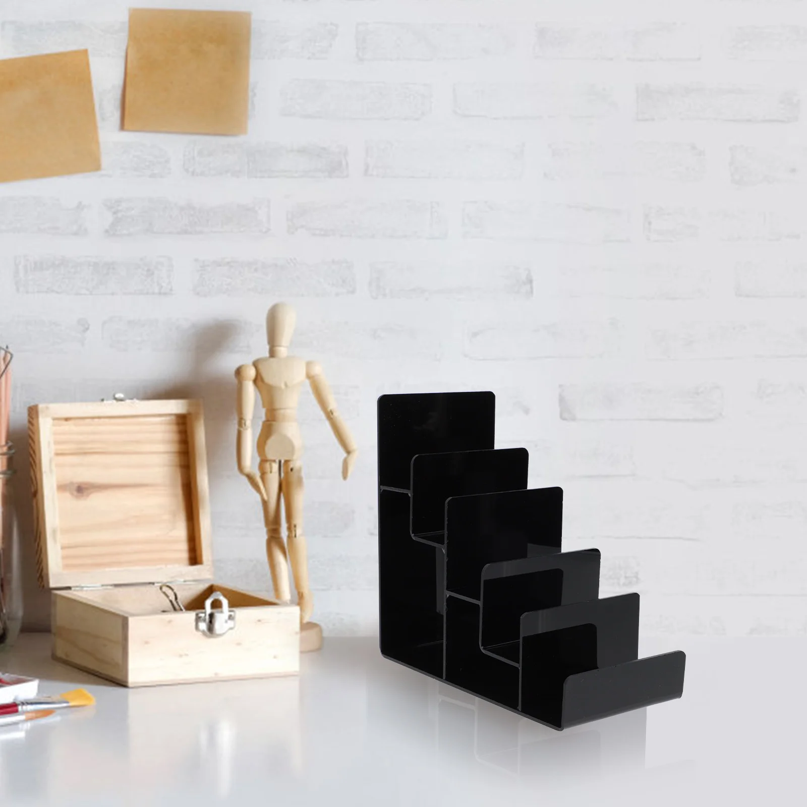 

Thickened Multi-Layer Acrylic Wallet Rack Display Stand Storage Holder For Home Shop Mobile Phone Bags Countertop Display Rack