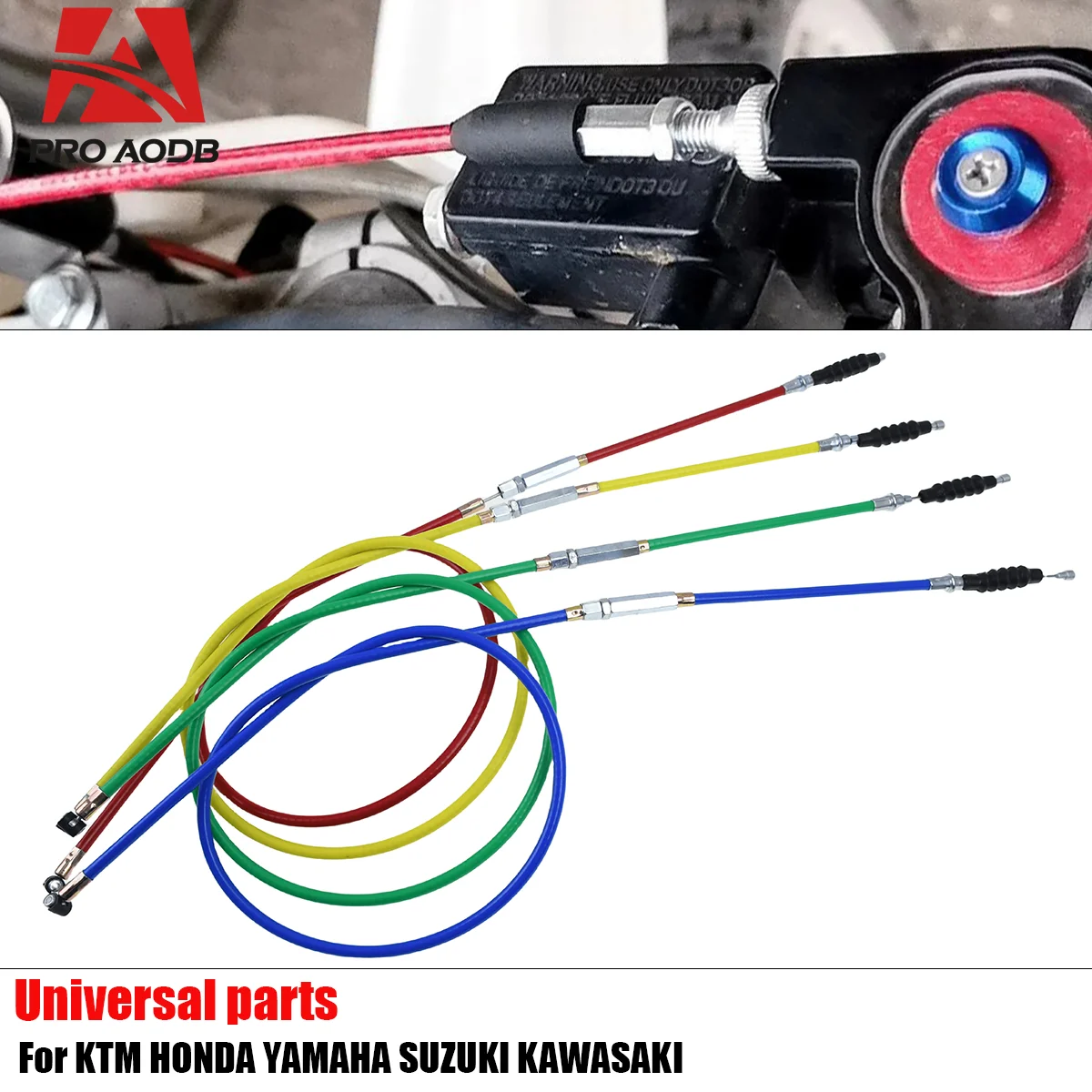 

Motorcycle 990mm Accelerator Throttle Cable Straight Connection Cables For KTM Honda Yamaha Kawasaki Suzuki ATV Dirt Bike