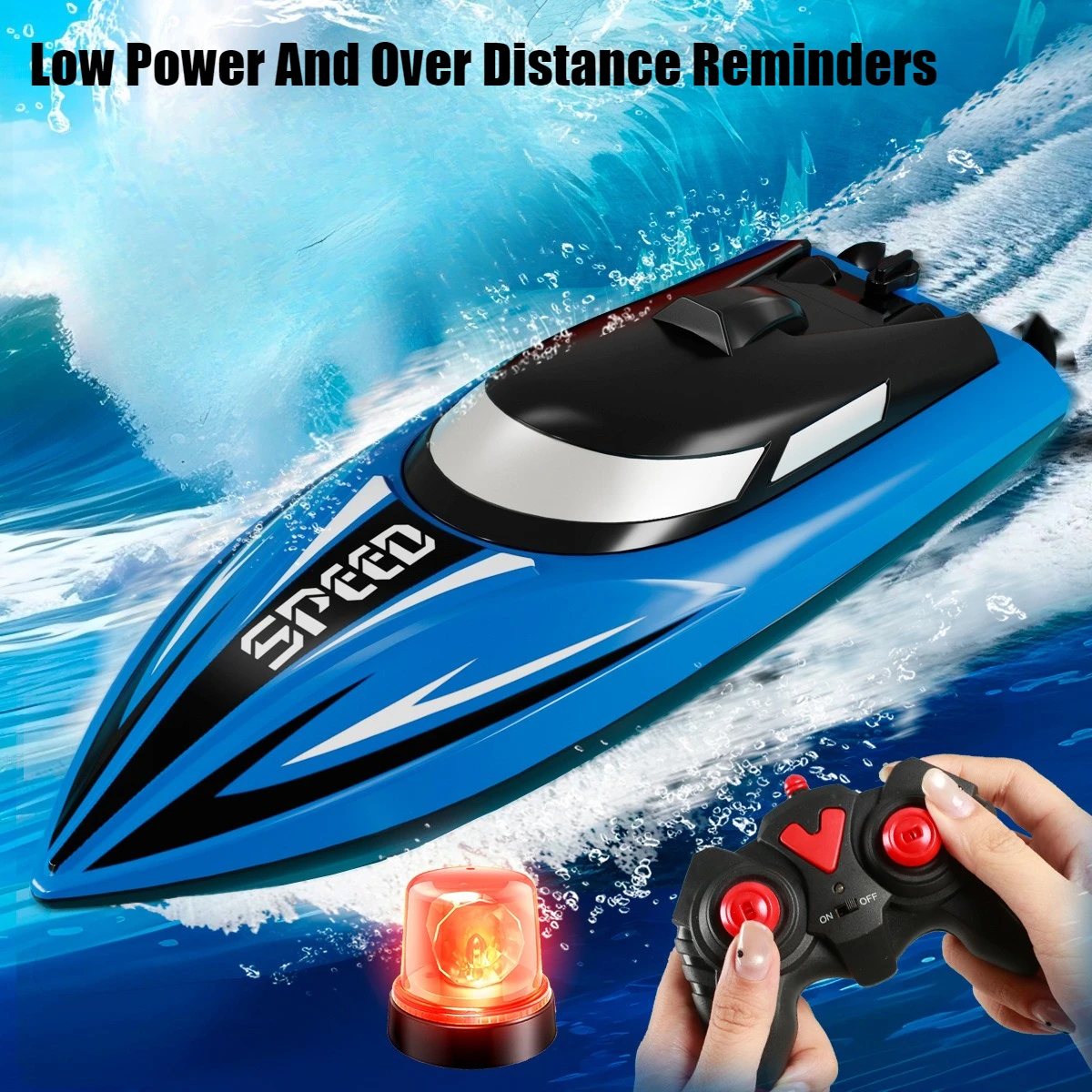 대형 RC 선박 충전 원격 제어 스피드 보트 시뮬레이션 고속 물 어린이 장난감 보트 모델 소년 선물 물 경주 보트