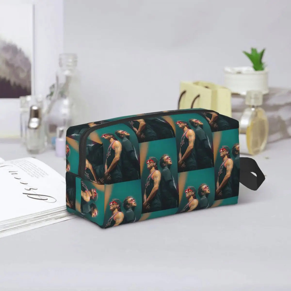 T-Twenty One P-Pilots Makeup Bag Cosmetic Organizer Storage Dopp Kit Toiletry Cosmetic Bag for Women Beauty Travel Pencil Case