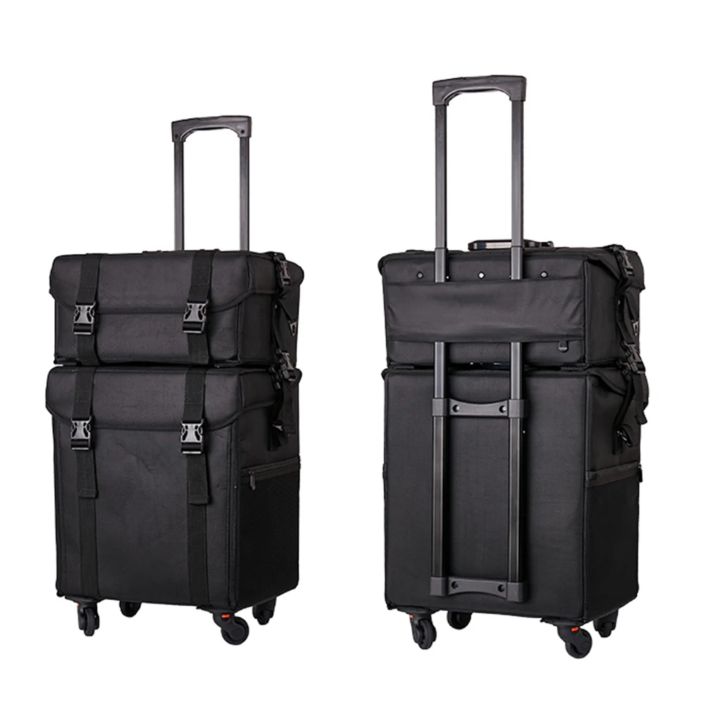 Outdoor Travel Professional Cosmetic Holder Trolley Beauty Case, Profession Makeup Trolley case Makeup Suitcase