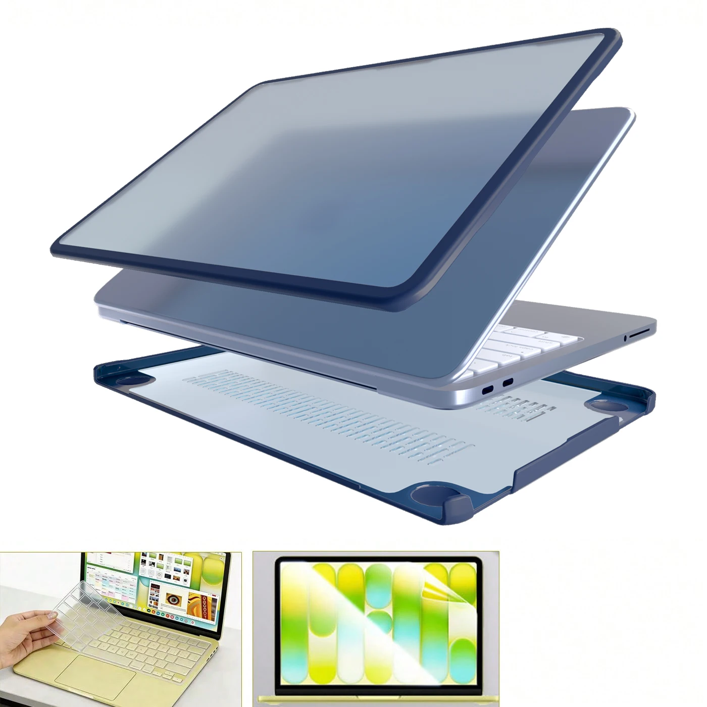 2026 13-inch NewLaptop Case for Neo Model A3404, Ultra-Thin Anti-Scratch A18 Pro TPU +PC Funda