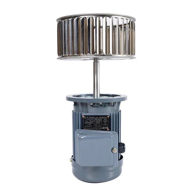 

Good Quality 100% Pure Copper External Ac Single Shaft Motor Long Shaft High Temperature Motor