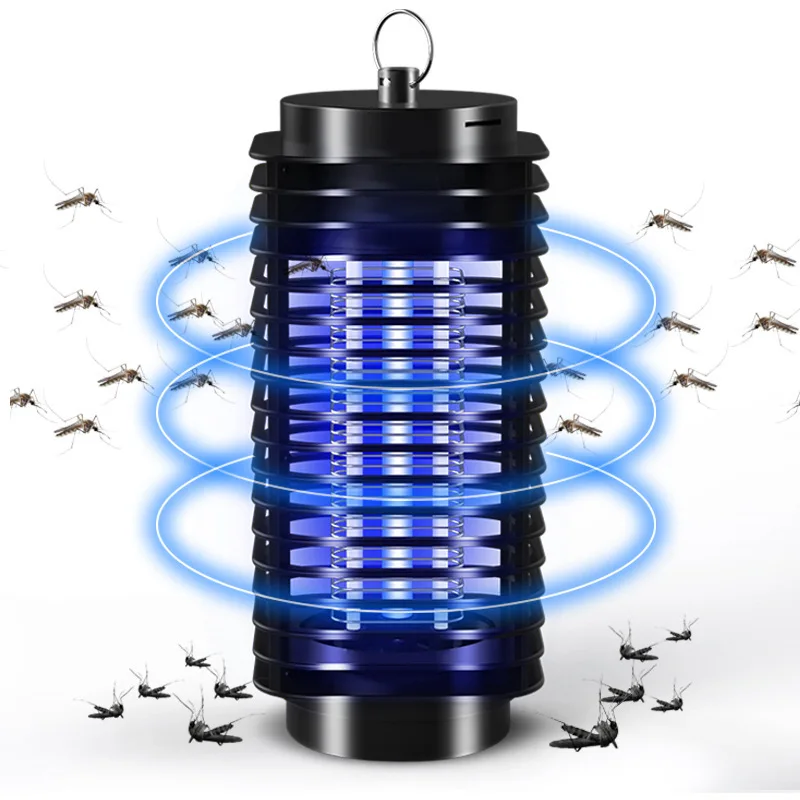 Electric Shock Mosquito Lamp 110V/ 220V Portable Mosquito Killer Fly Repellent Anti-mosquito Household Night Light EU U.S. Plug