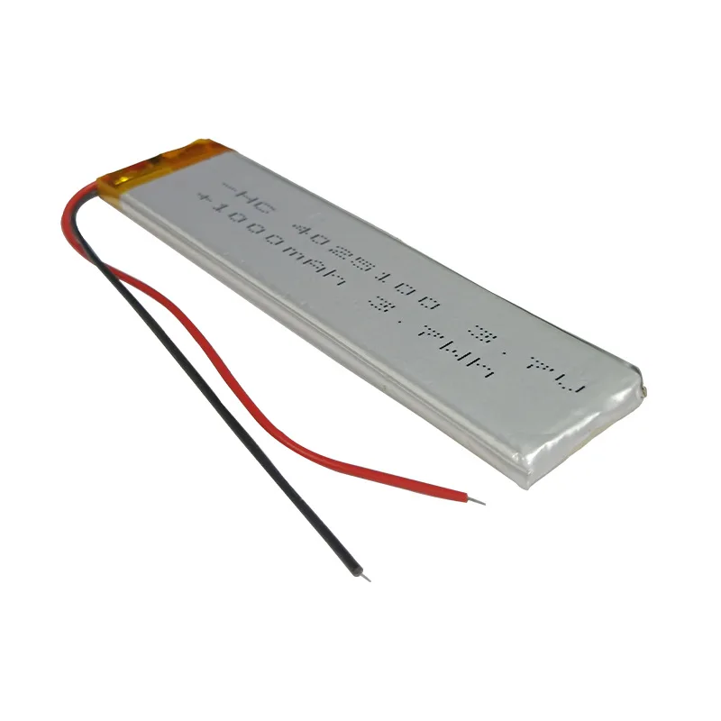 4025100 polymer lithium battery 1000mah lamp strip 4025130 cabinet lamp induction lamp 3.7V wardrobe lamp