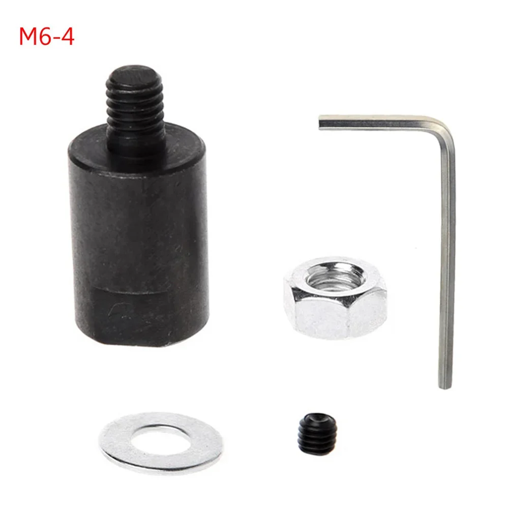 M6 3.17/4/5/6/8mm Motor Shaft Coupler Sleeve Saw Blade Coupling Chuck Adapter Taladros Brocas Herramientas Woodworking Tools