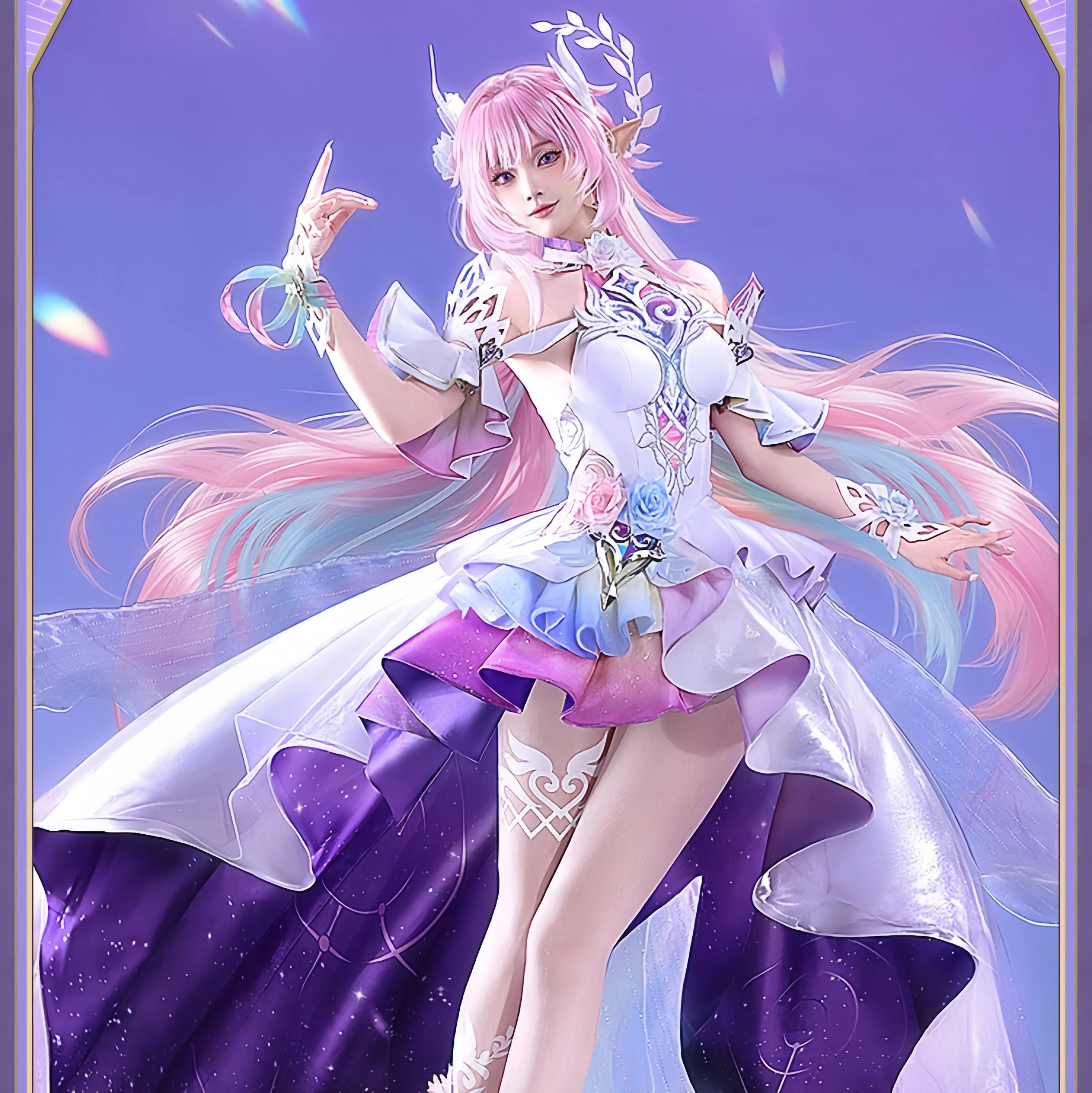 

AGCOS Game Honkai：Star Rail Cyrene Cosplay Costume Female Christmas Outfits Dress Demiurge Costumes Cosplay