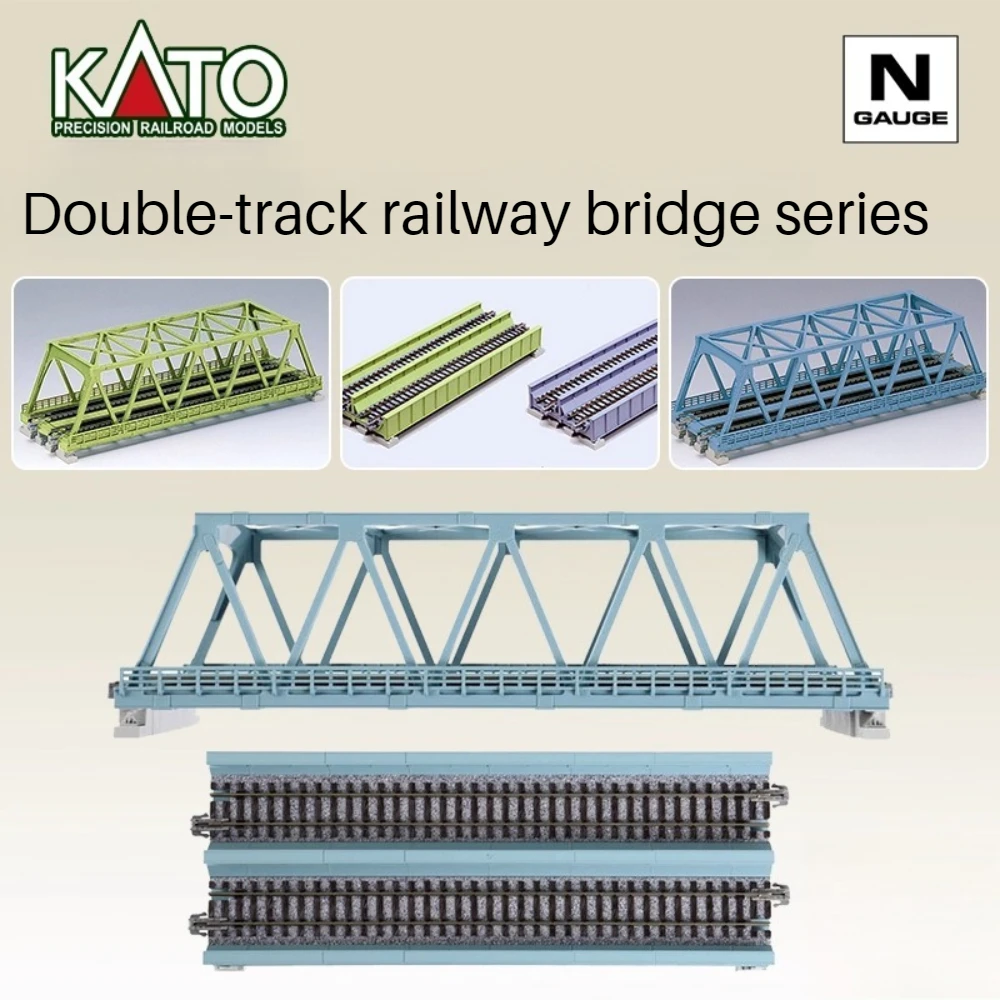 

KATO N-тип 1/160 аксессуары для моделей двухуровневый железнодорожный мост прямой изогнутый гусеничный мост без помех песочные украшения для стола
