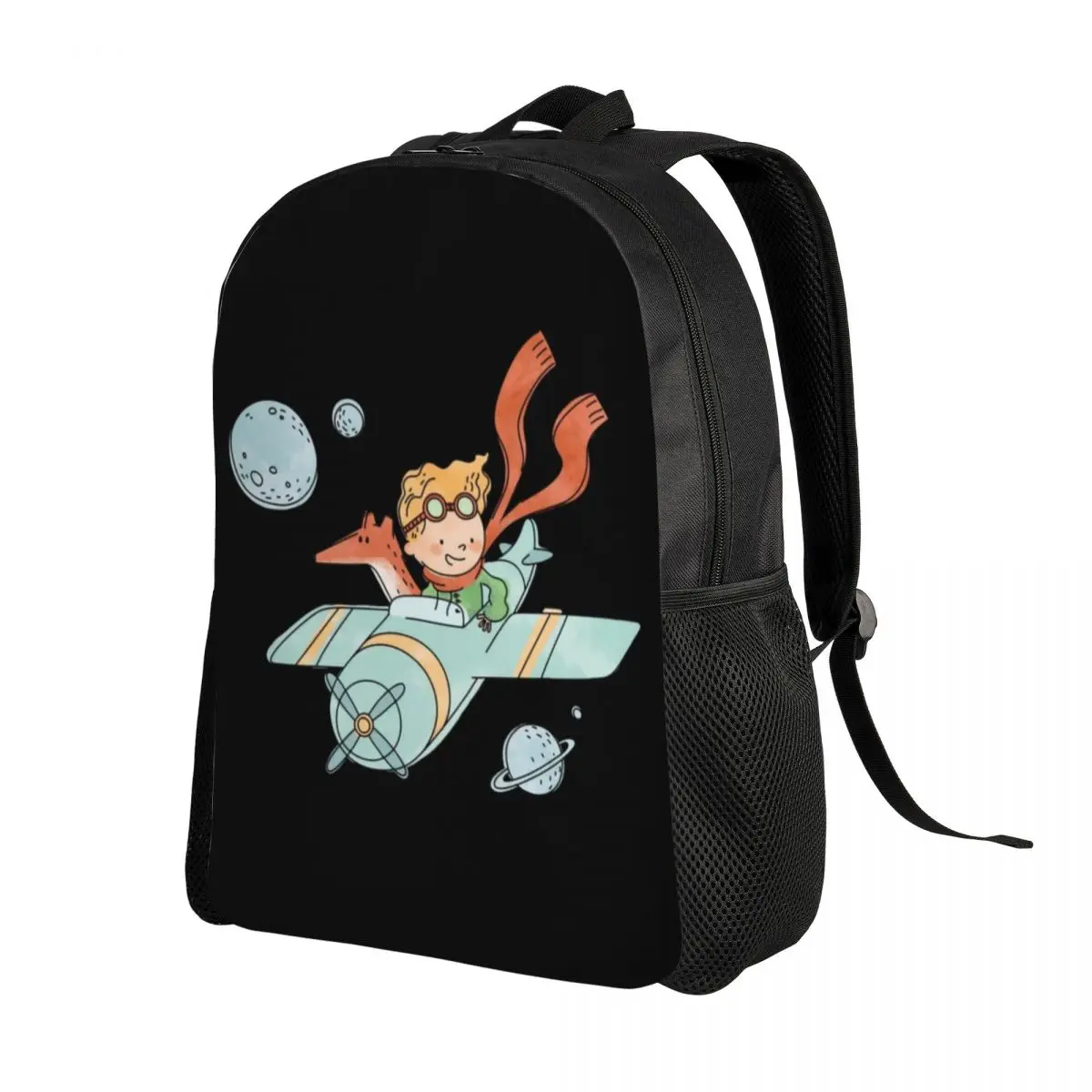 

The Little Prince Backpacks for Girls Boys Cartoon Le Petit Prince School College Travel Bags Bookbag Fits 15 Inch Laptop