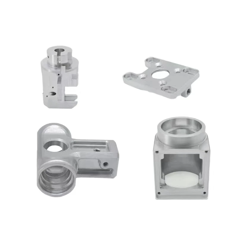 CNC machining custom aluminum alloy brackets/connecting seats/pipe fittings to connect support components