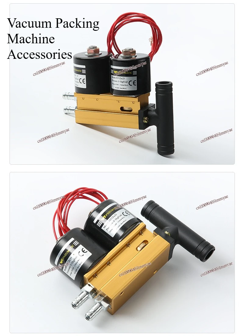 Vacuum Sealer Accessory Electric Motor Solenoid Air Release Valve Sealing Machine Parts