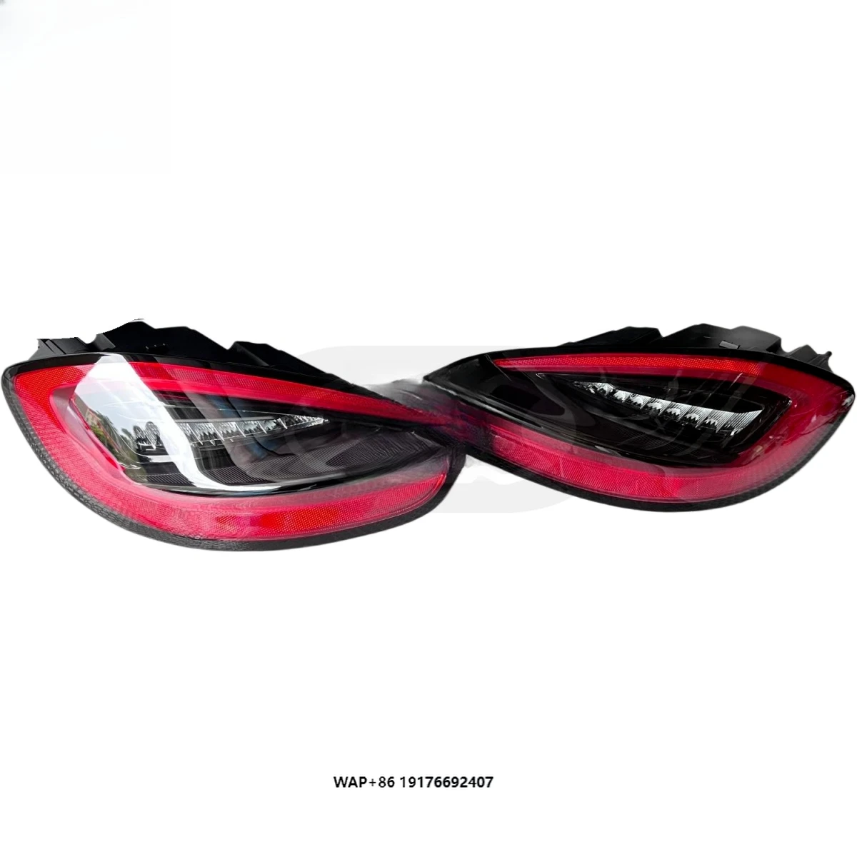 Clear Modified LED Taillights for 718 981 Cayman  Boxster-Venom Handmade Design