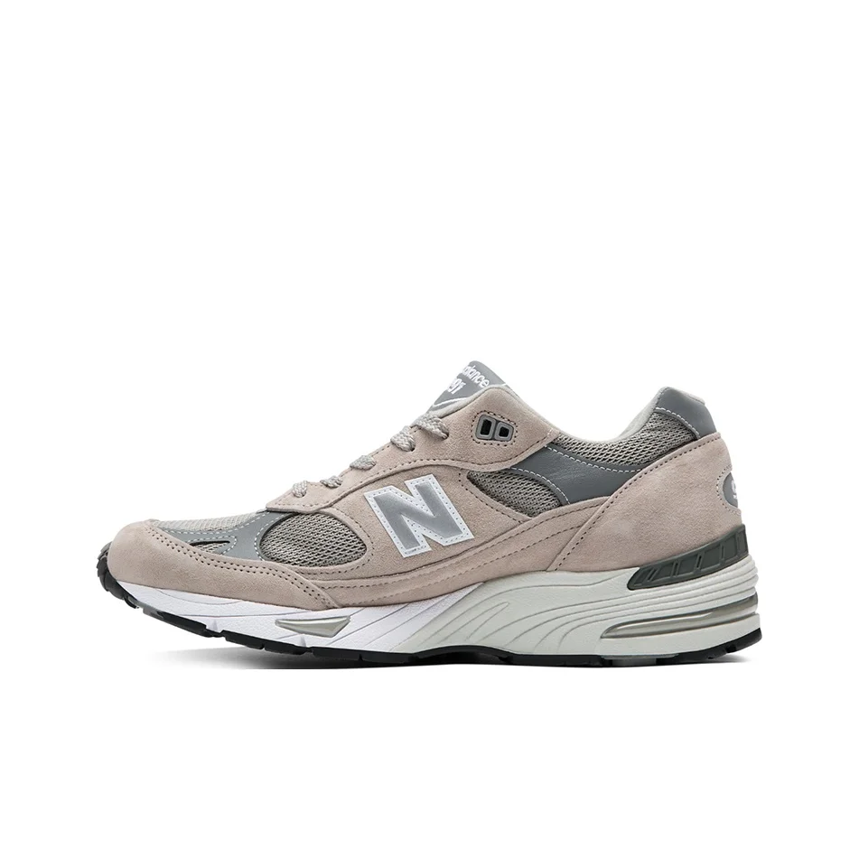 

991 Men's New Balance Made in England 'Grey White' M991GL