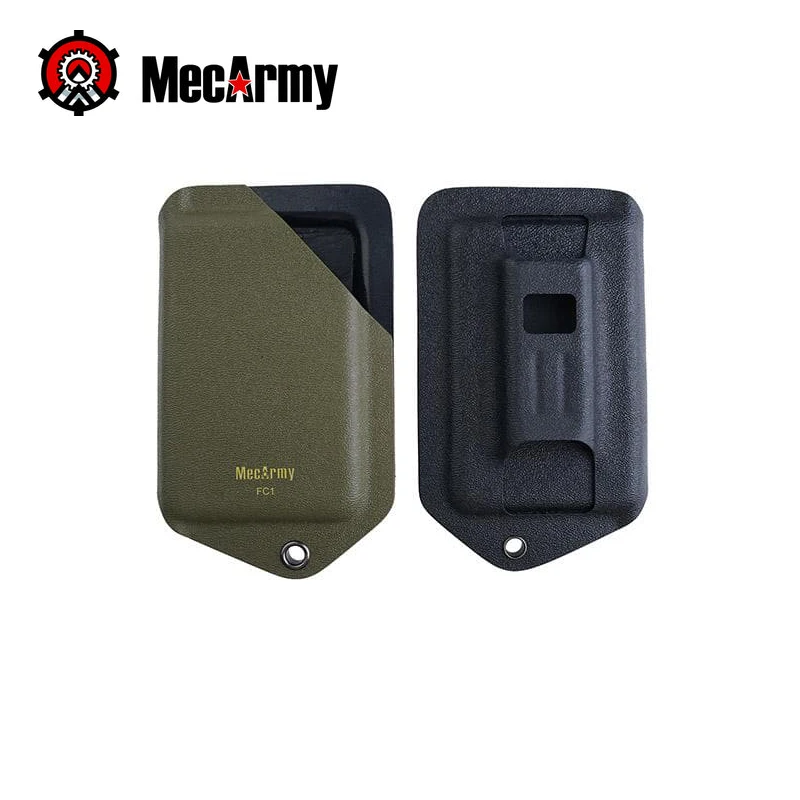 MecArmy FC1 Kydex Sheath For SGN3 Light And Card Holder Cards Handmade And Polished EDC Tool