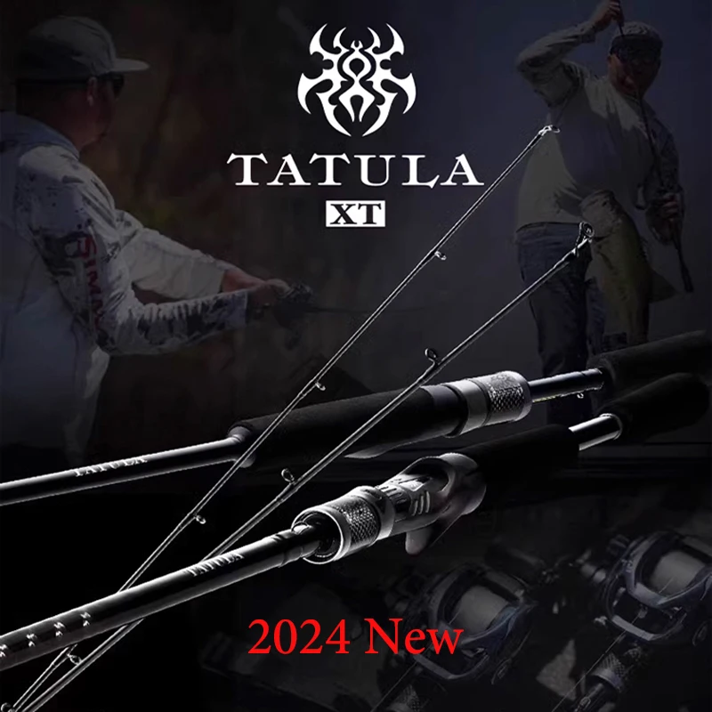 DAIWA 2024 New TATULA XT Eva Handle High Carbon Fuji Components Spinning/Casting Lure Fishing Rod Bass Fishing Rod