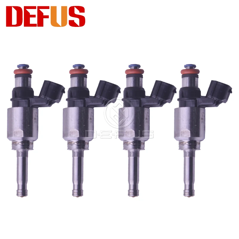 

DEFUS 4PCS Petrol GDI Fuel Injector OE FT4E-AA For For-d FT4E9F593AA FT4E 9F593 AA FT4E AA Injection Nozzle Bico