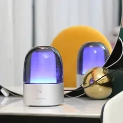 สํานักงานบ้านที่มีสีสันไฟ LED APP ควบคุม AROMA Air น้ํามันหอมระเหยกลิ่นหอม Diffuser กลิ่น Diffuser