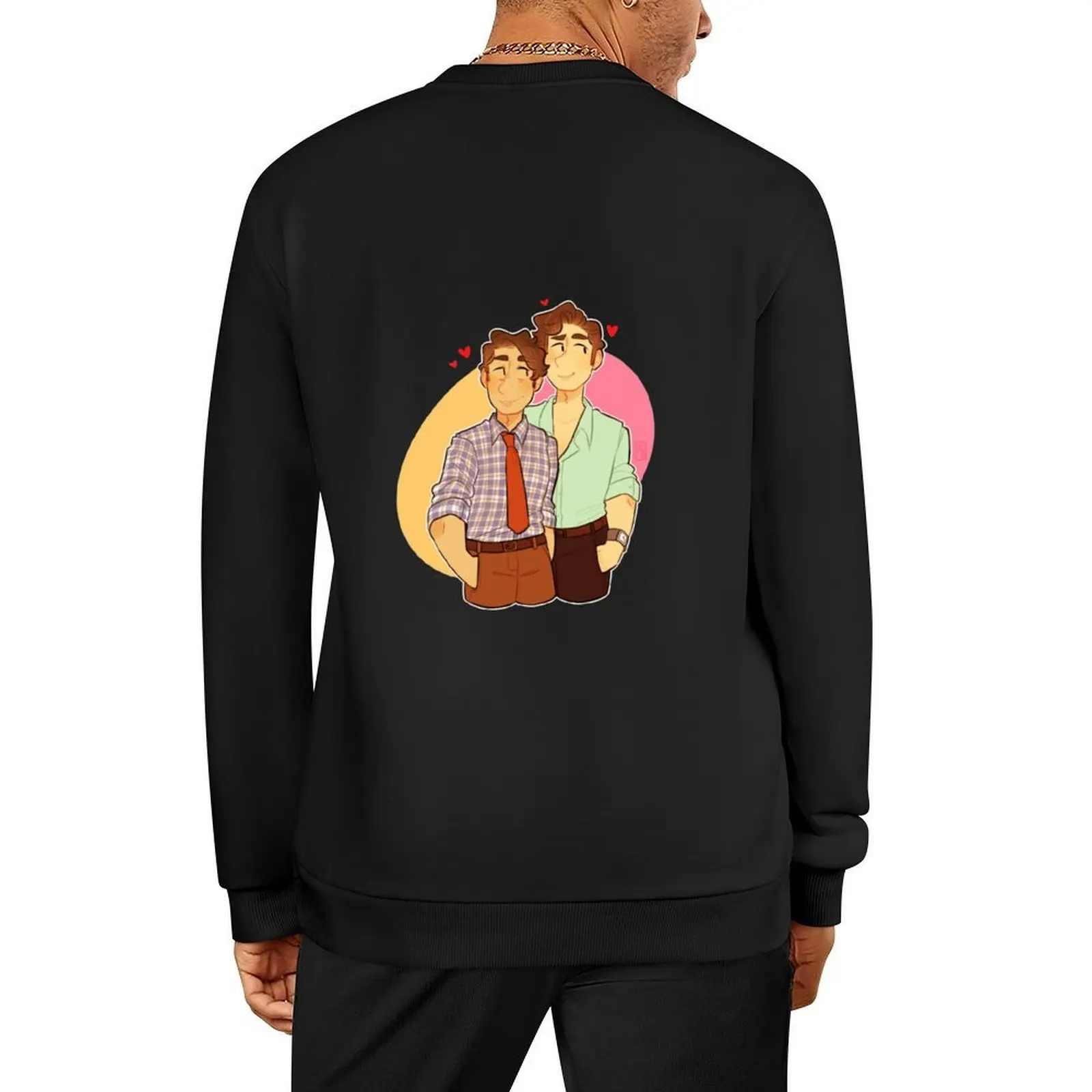 

falsettos (marvin and whizzer) Pullover men's winter sweater men's clothes anime clothing hooded sweatshirts
