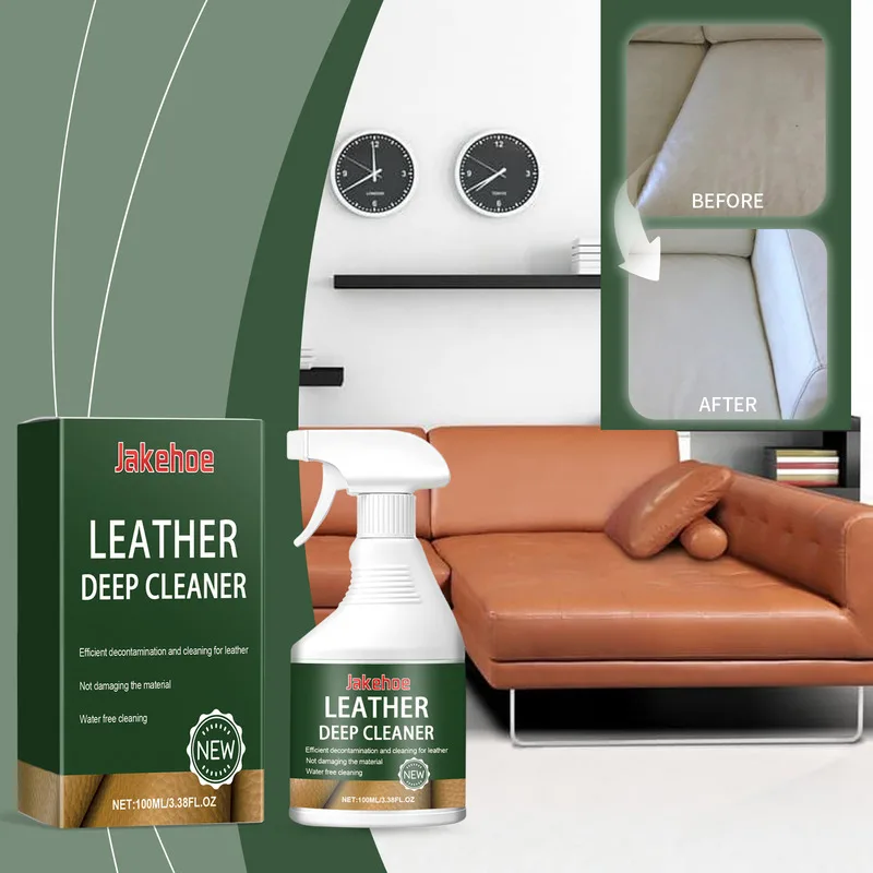 Sofa Seat Leather Cleaner Interior Cleaning Renovation Maintenance Polishing Leather Sofa Restoration Hygiene