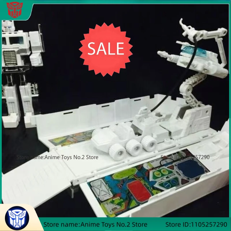 

Робот-трансформер, киностудия, серия G1 KO, белая экшн-кукла Optimus Prime, подарок на день рождения, модель, Коллекционная оригинальная коробка, модная