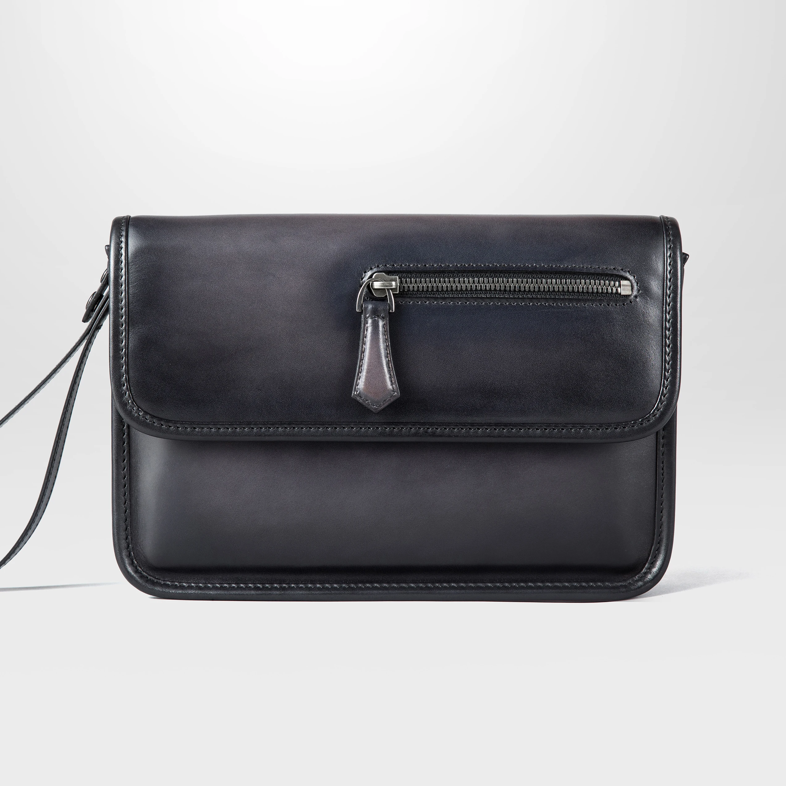 DIMY 2025 Handbag Men's Genuine Leather Business Handbag Men's Bag Wallet Hand Brushed Men's Envelope Bag Men's Style Luxury