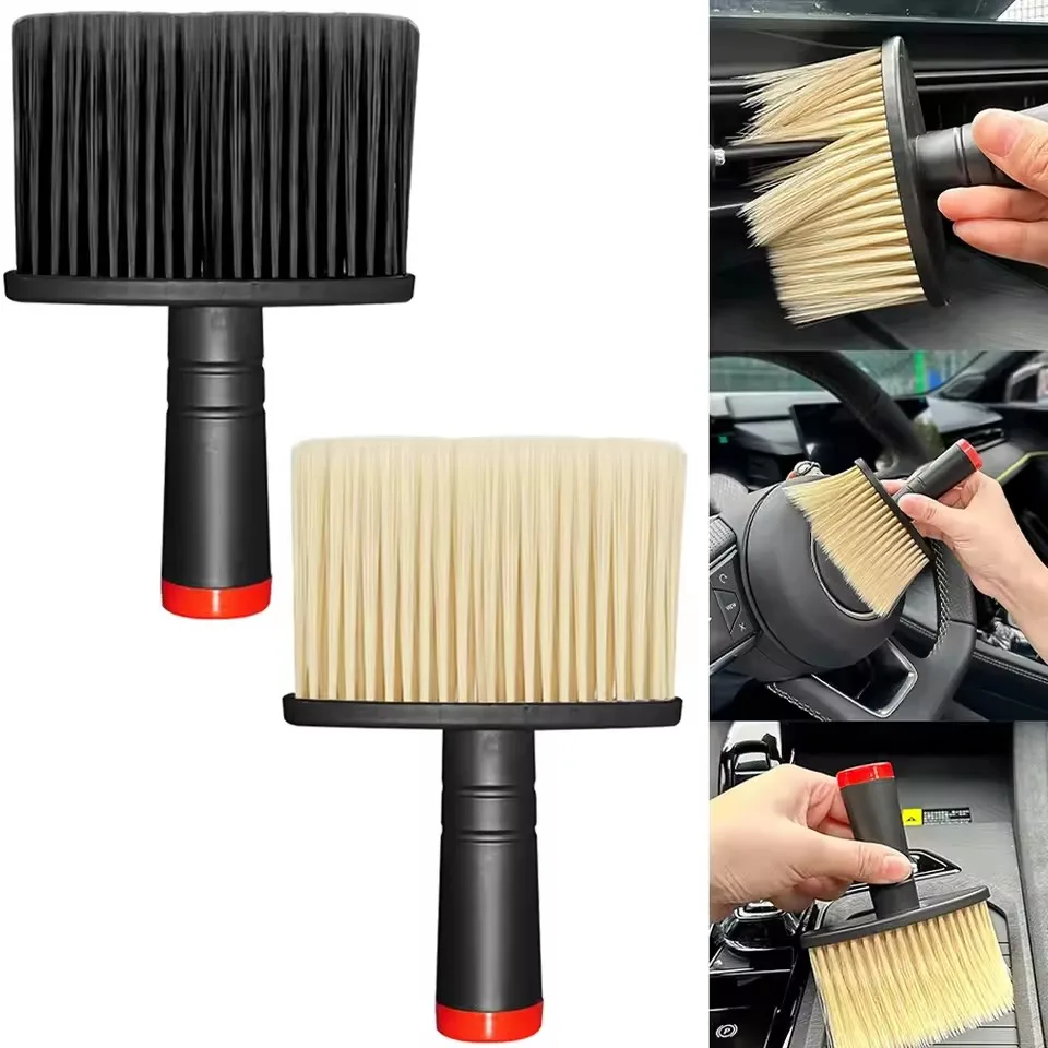 1PCS Internal Cleaning Tools for Cars Long Handled Cleaning Brushes Fine Bristles Dust Removal Cleaning of Car Air Outletsn New