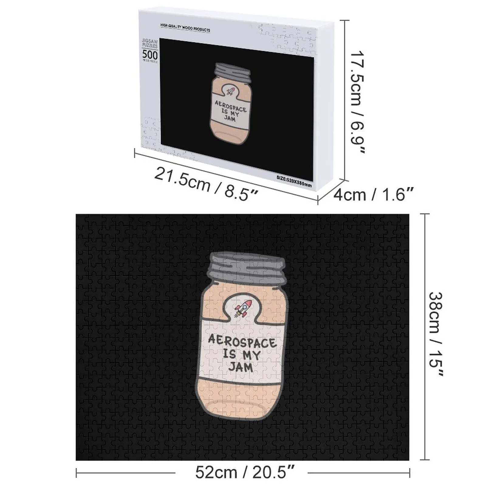 الفضاء هو بلدي المربى اللغز الخشب صورة شخصية اسم لعبة ألغاز خشبية