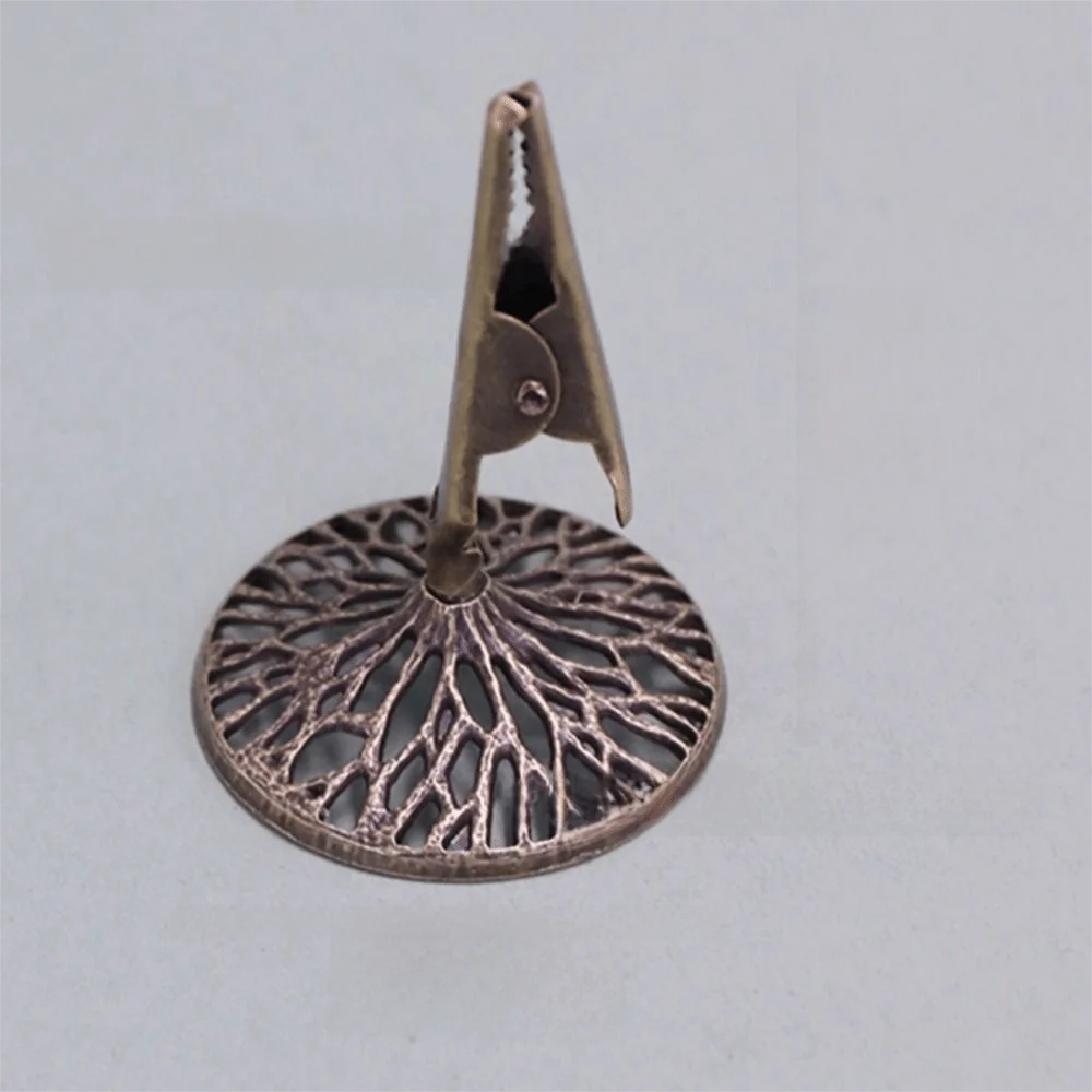 Ornaments Mini Lotus Incense Stick Holder Non-slip Vintage Aromatherapy Burner Exquisite Ash Catcher Coil Incense Rack Washroom