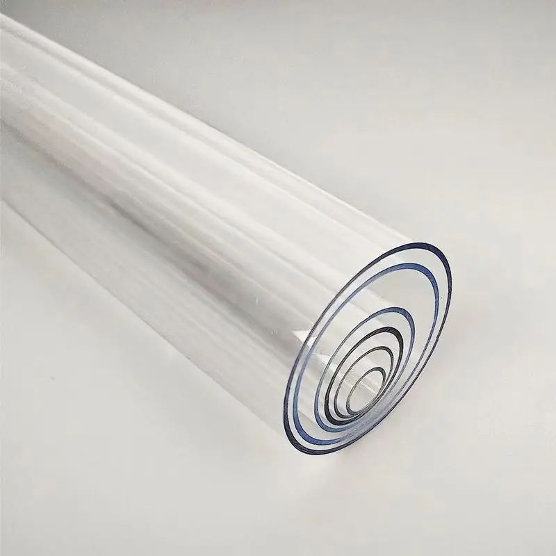 1pcs อะคริลิคโปร่งใสรอบหลอด O.D.20 มม.20 ซม./30 ซม./50 ซม.ยาวท่อแข็งสําหรับ Aquarium Fish TANK Plexiglass น้ําท่อ
