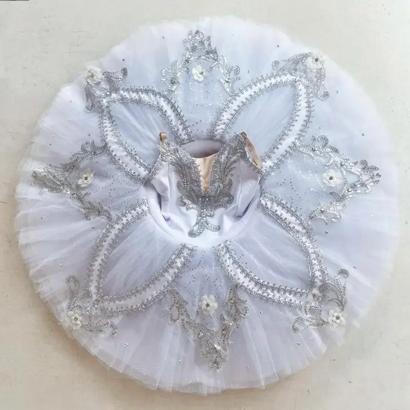 

Профессиональная балетная пачка «Белый лебедь» для детей, костюм балерины для девочек, современные вечерние танцевальные костюмы, балетная пачка для детей и взрослых