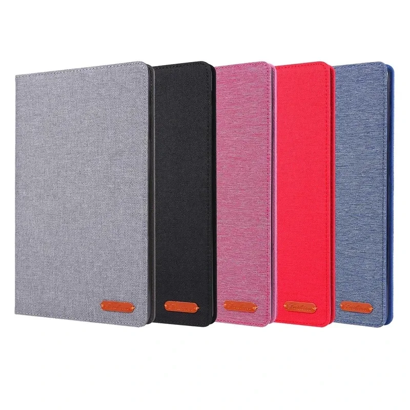 Para xiaomi redmi pad pro 12.1 polegada caso cowboy tecido flip suporte tablet escudo para funda redmi pad pro caso poco pad 12.1 caso