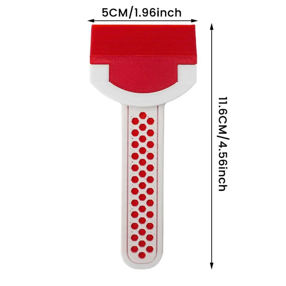 Detachable Plastic Caulking Tool Non-slip Handle Lightweight Cement Caulking Scraper Reusable Multi-functional