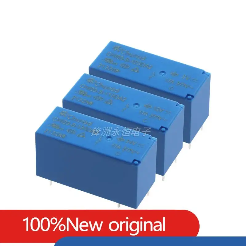 

5PCS/Lot Original New Relay CHI03-S-105DA2 CHI03-S-112DA2 CHI03-S-124DA2 17A 6PIN Replaceable HF115F-I 5V 12V 24V Power Relay