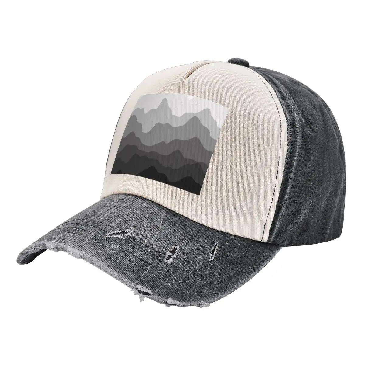 Grey mountains Baseball Cap Rugby Cosplay |-F-| Woman Hats Men's