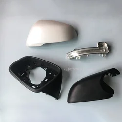 For BMW X1 X2 E84 F48 F49 Left Right Mirror Cover with Turn Signal Light Bottom Lower Holder for 2016-2020 Models