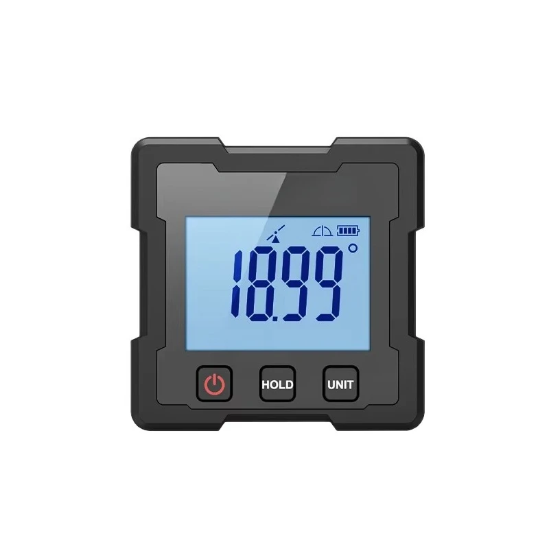 Aikesi Digital Inclinometer Box, Magnetic Angle Measuring Instrument, Electronic Angle Ruler Slope Gradient Level Gauge