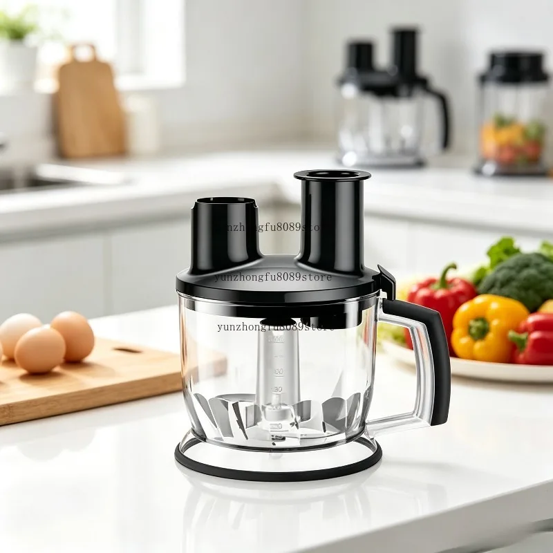 1500ML Original Multi-Purpose Blender Mixing Bowl Replacement Cup Fit MQ70 MQ72 MQ705 MQ745 MQ785 MQ787 MQ5025 Food Spare Part