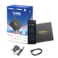 Q96 Max 4K TV Box Android 14 HD HDR Smart TV Box 8GB 128GB 4G Wifi Allwinner H313 Media Player iptv q96 TV Box