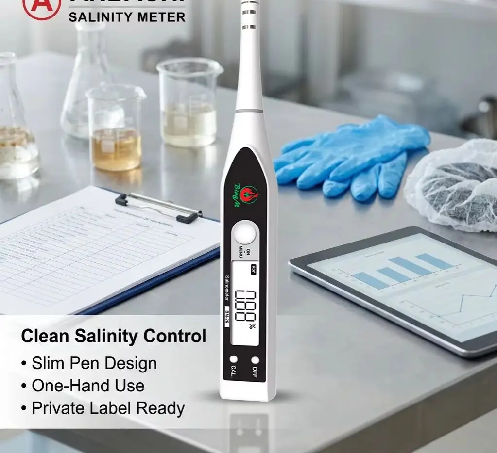 TULX Digital Specific Gravity Meter Sea Salinity Meter Favorable Price Manufacturer Waterproof Salinity Tester