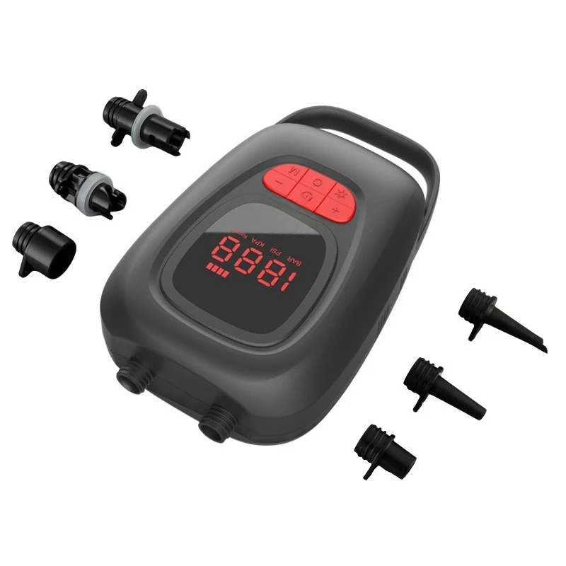Paste Plate Air Pump SUP-HS22B Precise Pressure Control Digital Screen Paste Plate Tent Kayak Leather Case Air Pump
