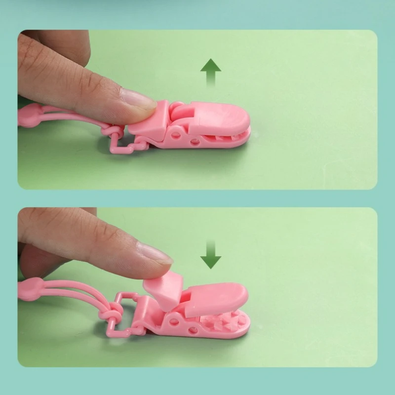 سلسلة سيليكون ربط حزام ل مصاصة الطفل التسنين كليب الوليد عضاضة سلسلة الحلمة حامل التمريض الملحقات #6