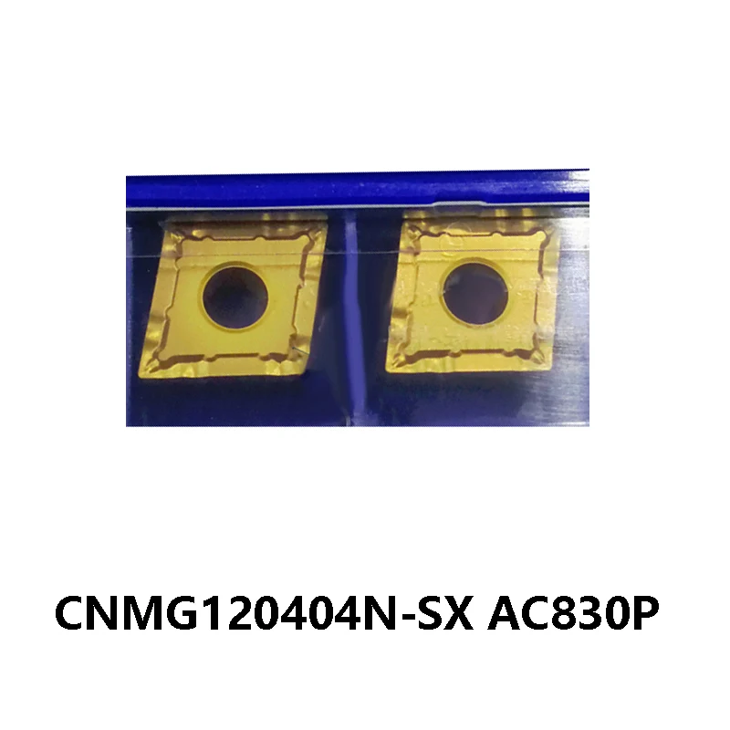 

100% Оригинальный CNMG120404N-SX AC830P CNMG120404 CNMG 120404 токарный станок CNMG1204 карбидные вставки токарные инструменты с ЧПУ