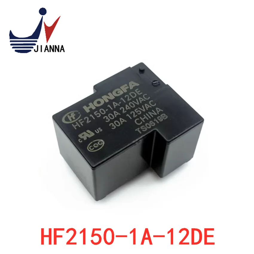 HF2150-1A-12DE A set of normally open 30A 240VAC T90 macro relay 4 pin