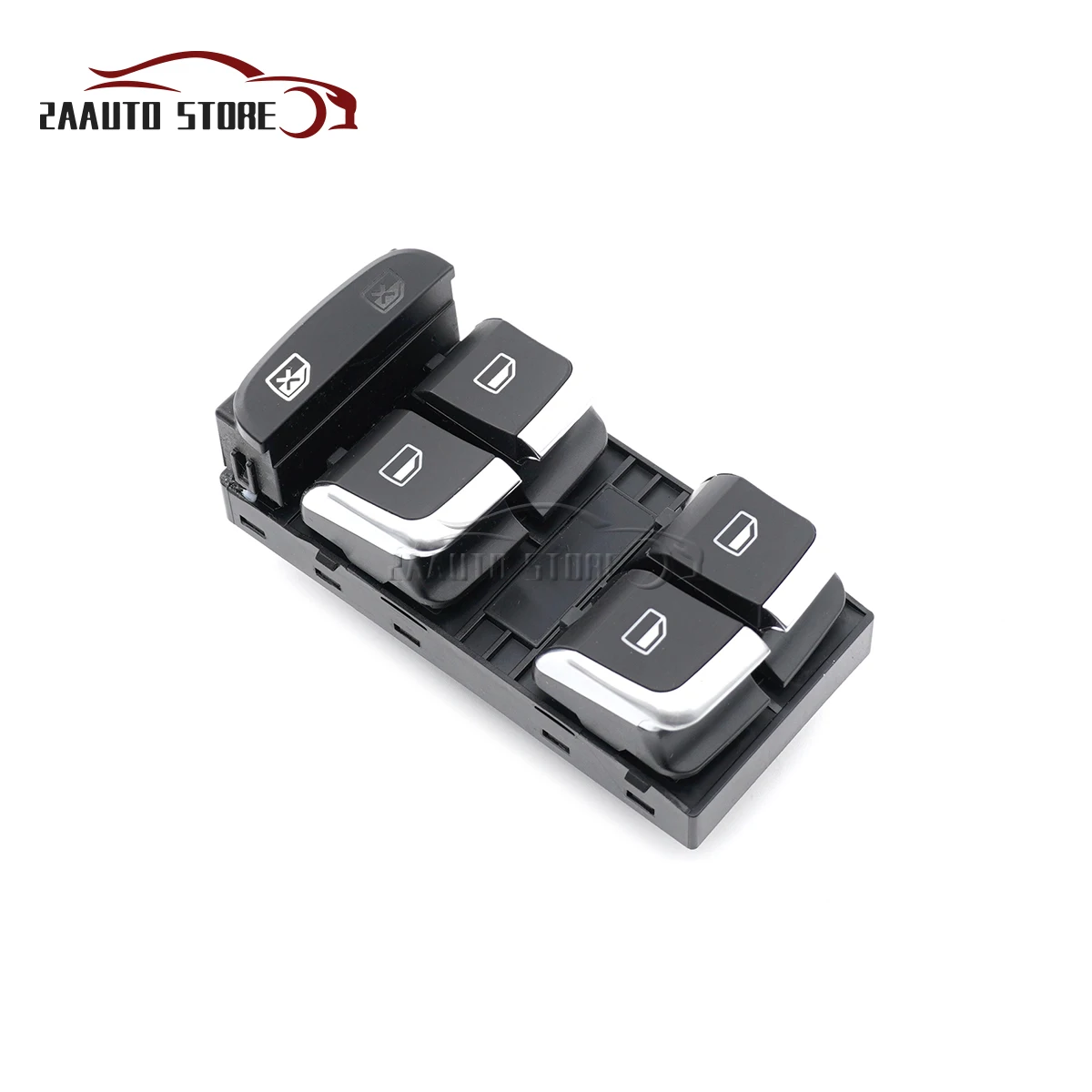 Chrome Window Lifter Control Switch Button Car Accessories 8KD959851 8KD959851A For Audi Q5 A5 A4 2008-2012