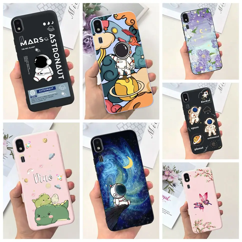 Case For Samsung Galaxy A2 Core SM-A260F Cartoon Astronaut Dinosaur Soft Silicone Cover For Samsung A2 a2 Core Phone Cases Coque