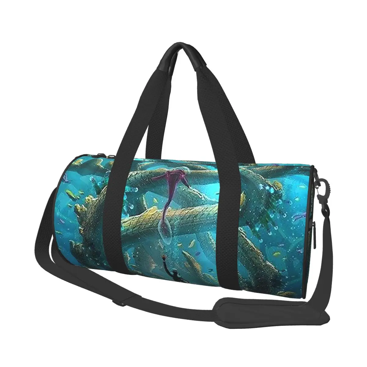 

Большая спортивная сумка Subnautica Below Zero, водонепроницаемая дорожная сумка, сумки для фитнеса