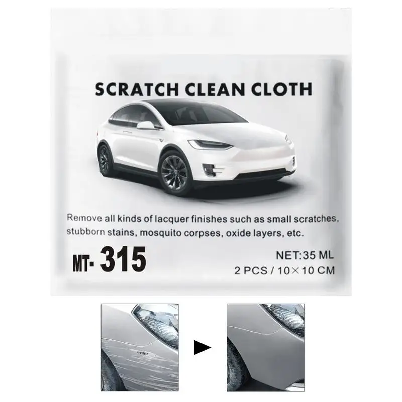 

35ml Car Cloth Scratch Remover Car Scratch Remover Cleaning Cloth Nano Cloth Scratch Removal Cloth for Car Paint Care Repair