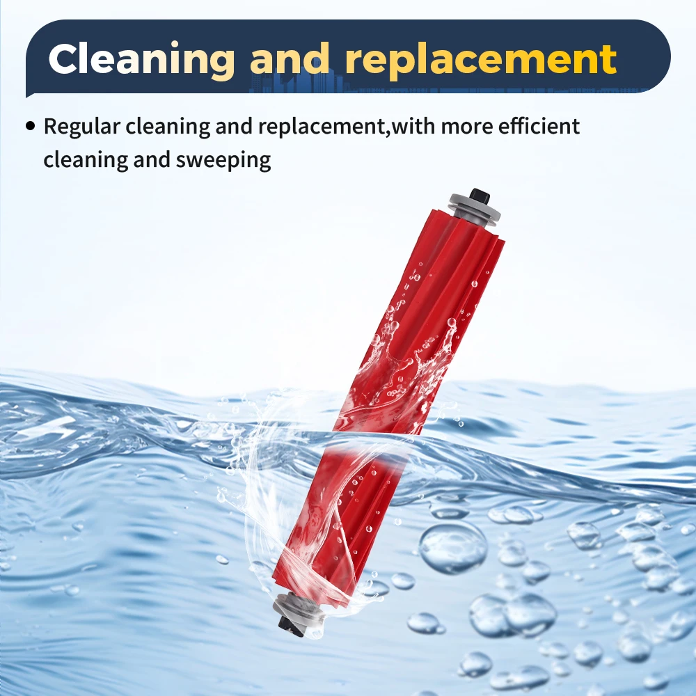 فرشاة دوارة فرشاة رئيسية لـ Roborock G20/G10/G10S/G10S PRO/S7/S8/S7Max/S7MaxV Ultra T7S/T7S PLUS T8 S70 S75 جهاز آلي لتنظيف الأتربة